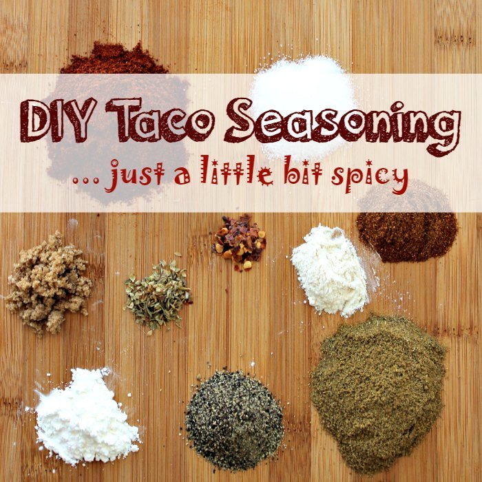 Just A Little Bit Spicy Diy Taco Seasoning Mix 9208