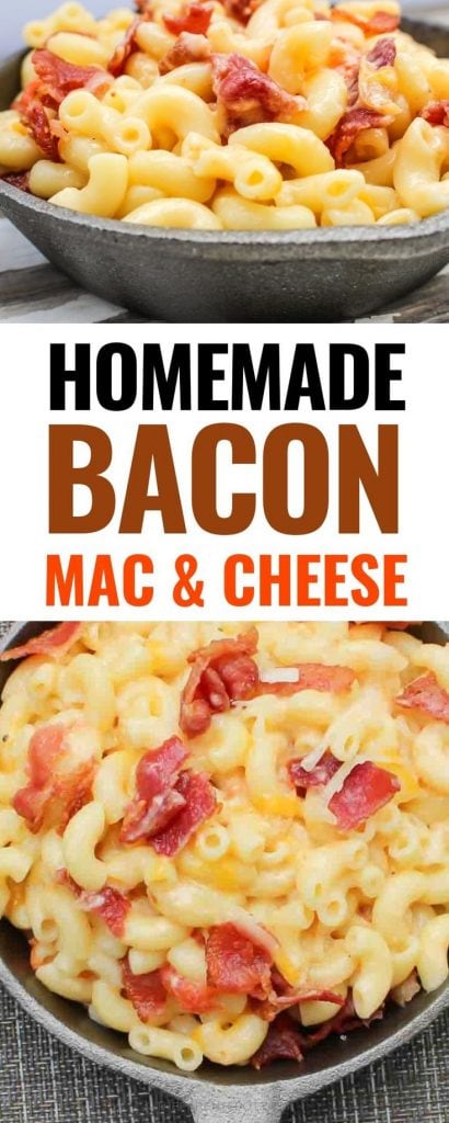 Cast Iron Mac and Cheese with Bacon and Beer Sauce