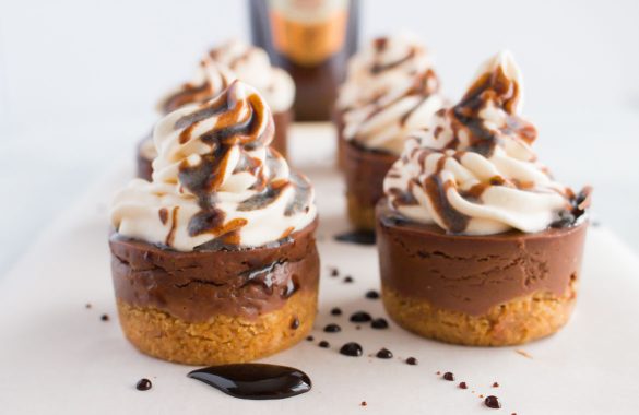 Amarula and Chocolate Mini Cheesecake