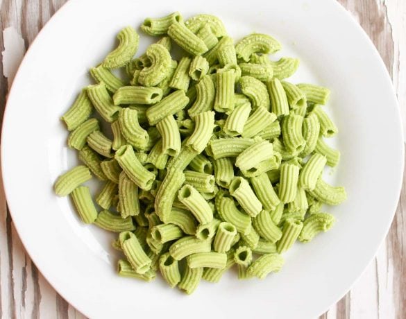 homemade spinach pasta