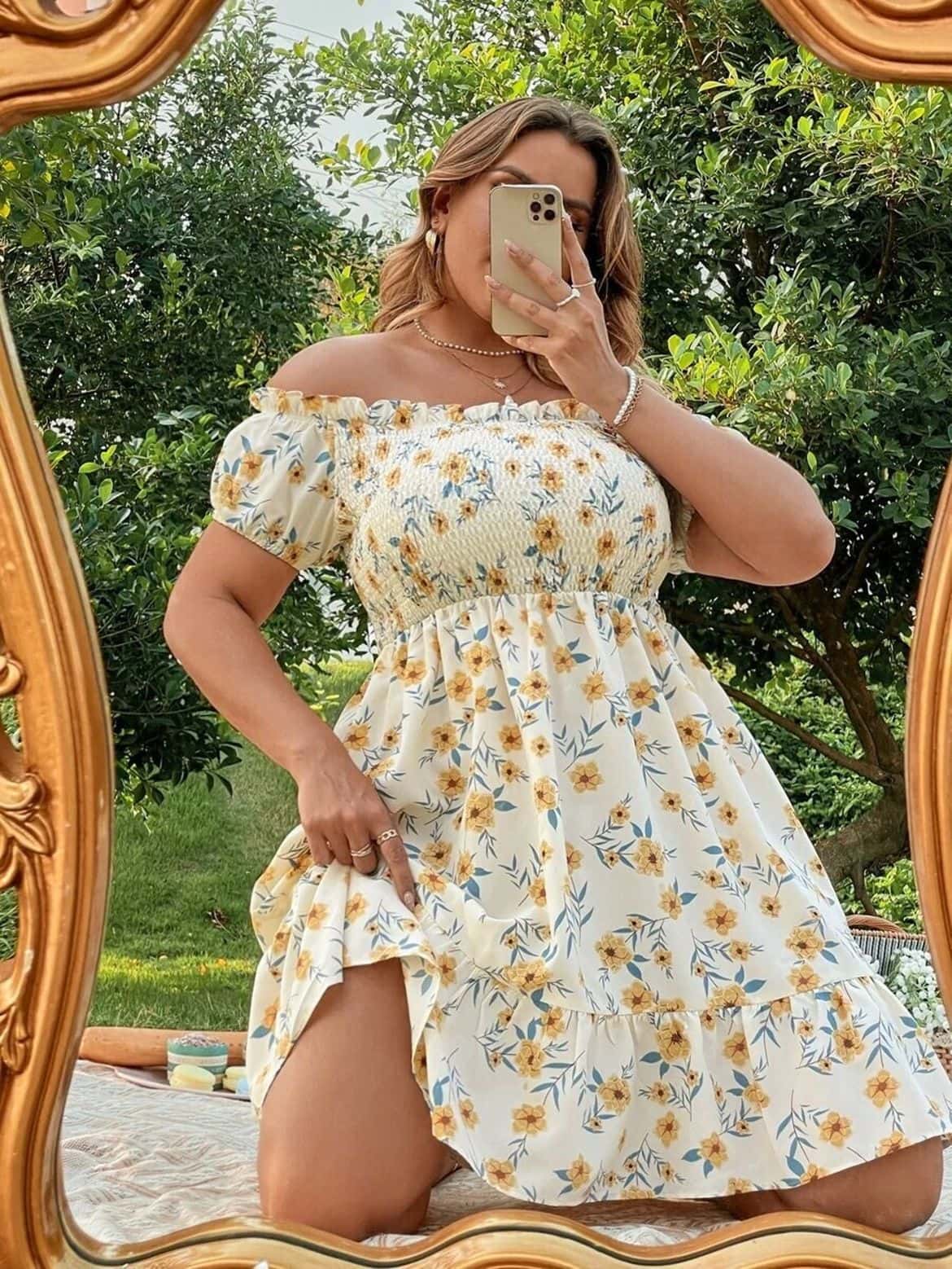 Young Beautiful Busty Curvy Plus Size Model With Big Breast In