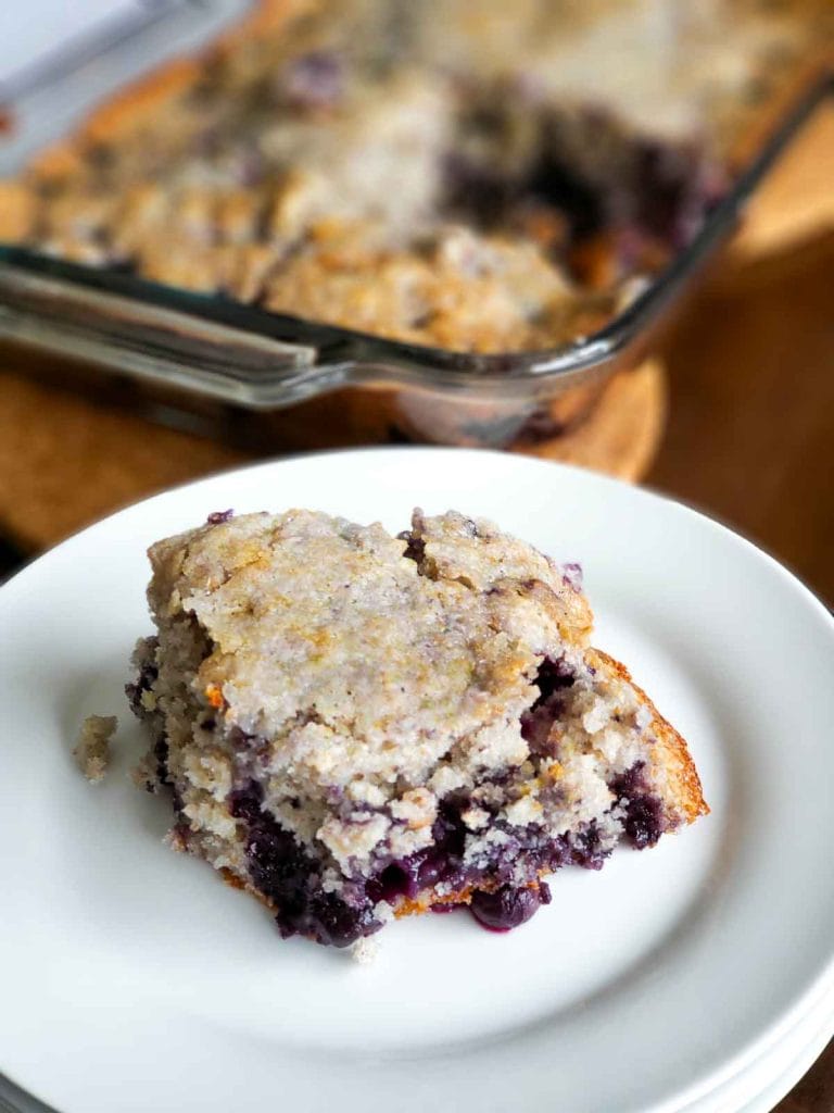 Blueberry Breakfast Cake for a Crowd