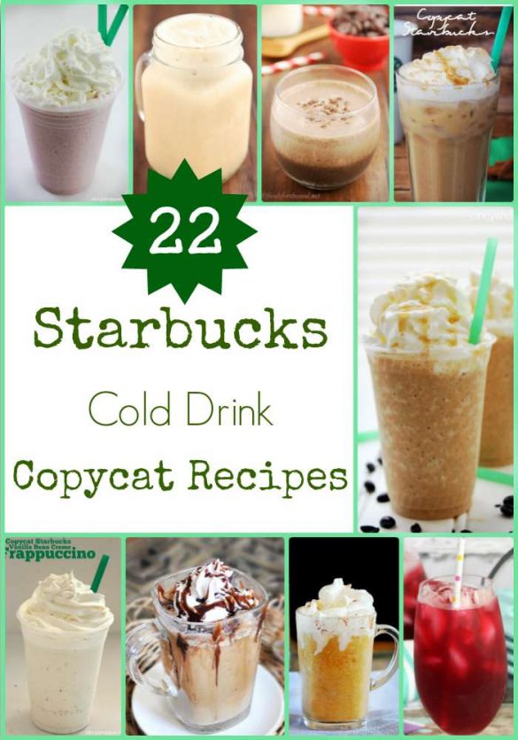 22 Starbucks Cold Drink Copycat Recipes