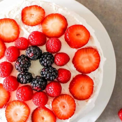 fresh fruit cake recipe