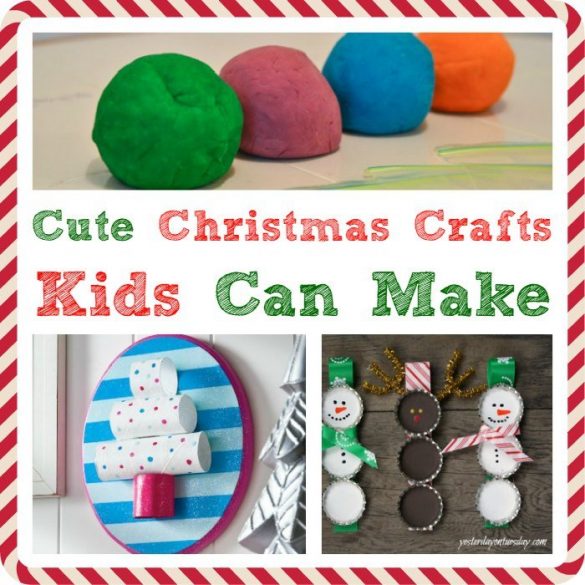 25 Cute Christmas Crafts For Kids SM