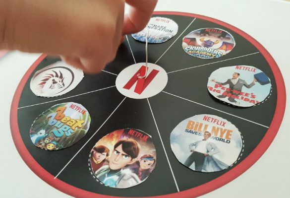 Spinning the Netflix spinner